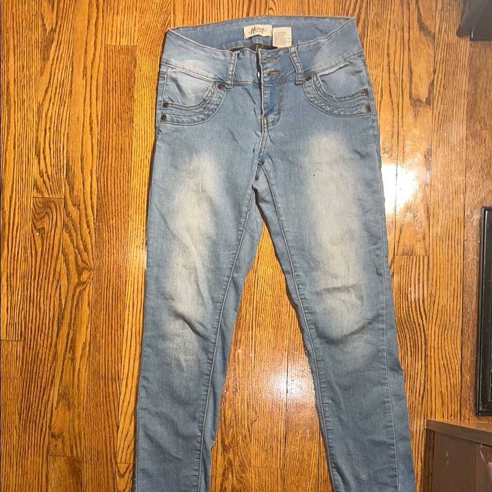 Women's Light Blue Skinny Jeans